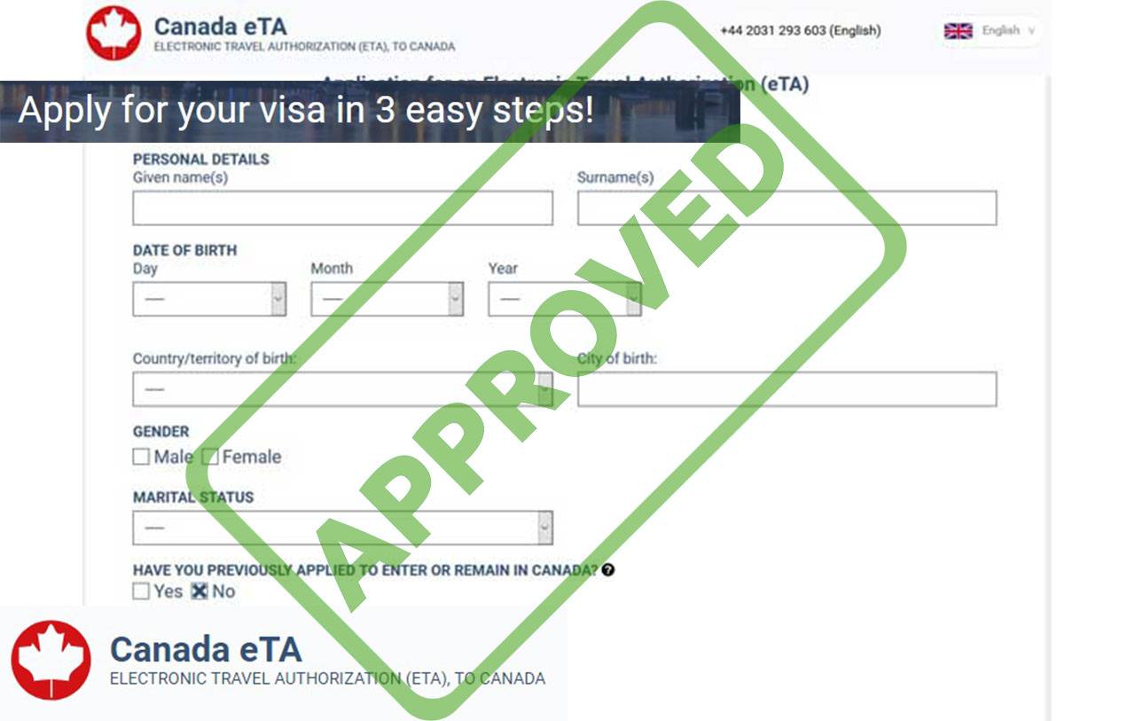 Canada eta visa